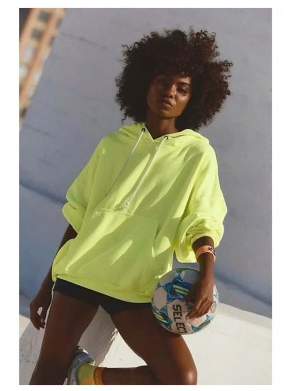 FP Movement Final Call Hoodie in Sour Citrus
